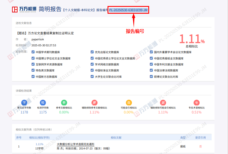 报告封面示例