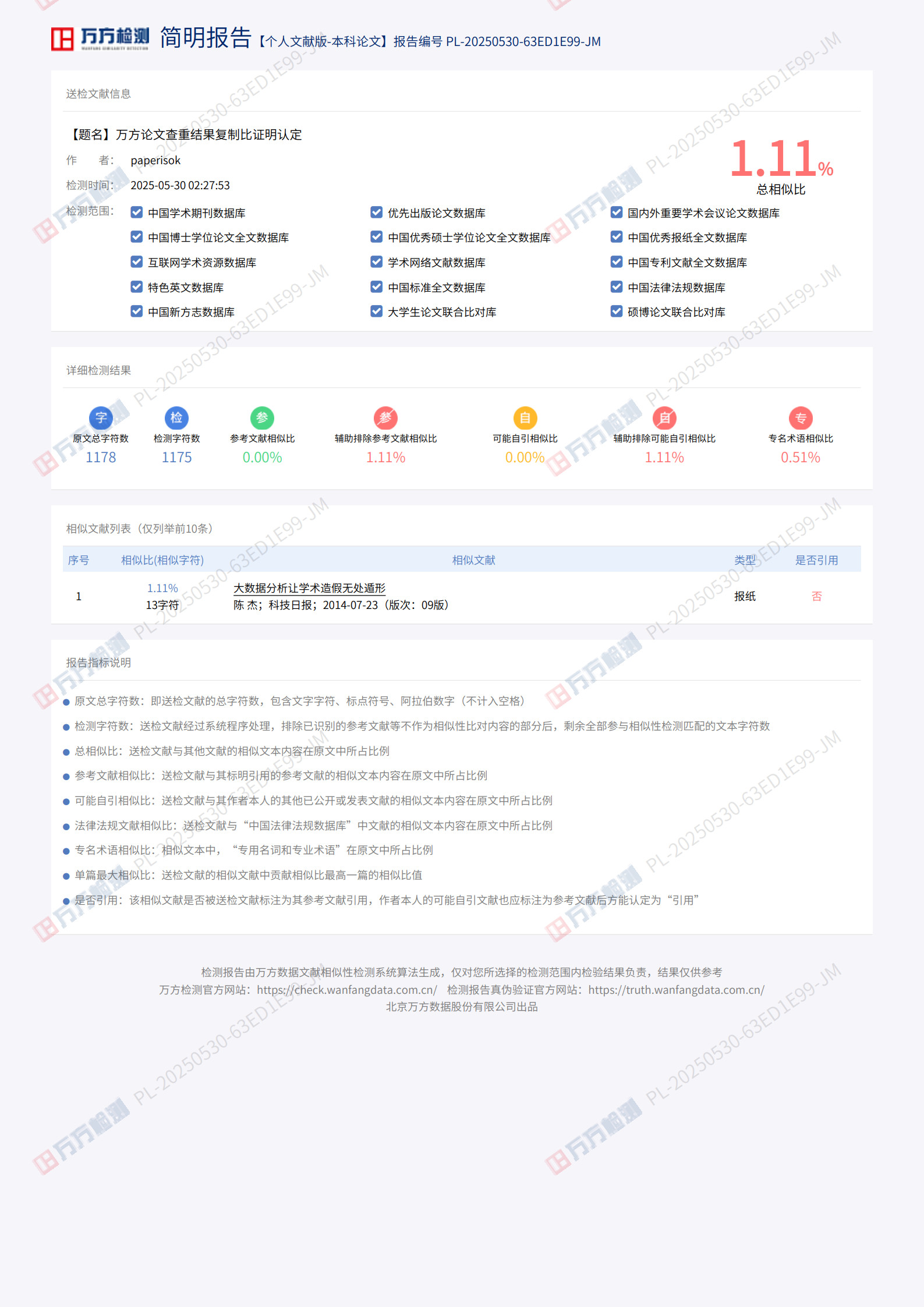 报告封面示例